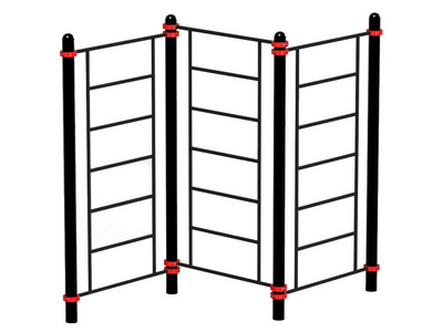 Комплекс из трех шведских стенок PAW-57