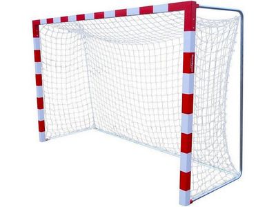 Сетка для гандбола/мини-футбола Д=2.5 мм яч. 100*100 белый (сетка комплектом - на двое ворот)