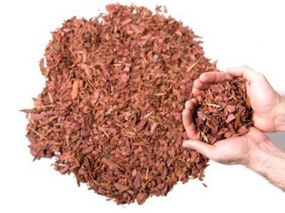 Кора сибирской лиственницы мелкая 1-3 см