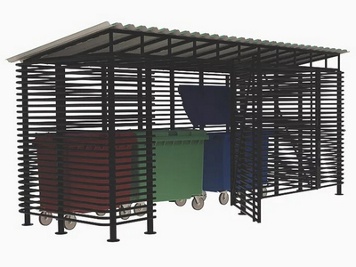 Контейнерная площадка для ТБО Долио 2 (6 м)