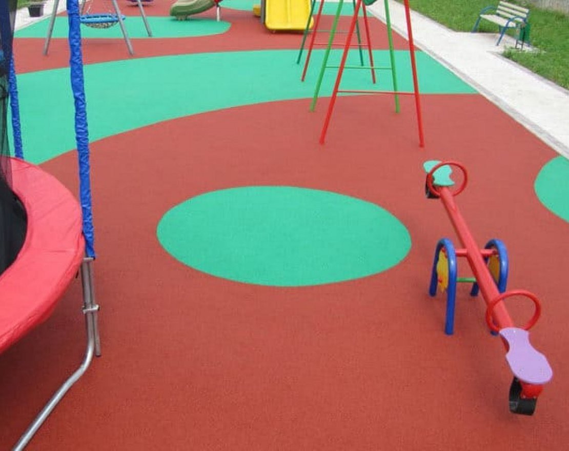 Бесшовное резиновое покрытие TORUDA Eco Sandwich SBR с укладкой - вид 0