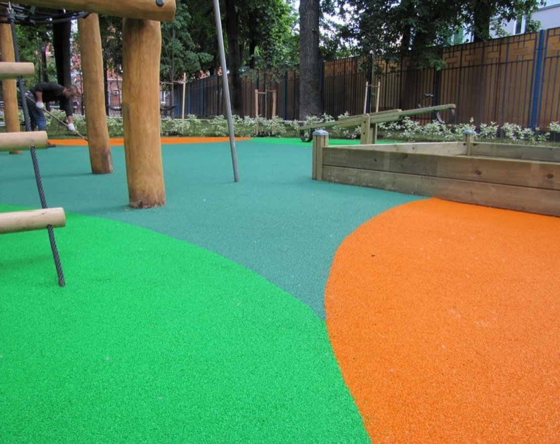 Бесшовное резиновое покрытие TORUDA Eco Soft Sandwich EPDM с укладкой - вид 5