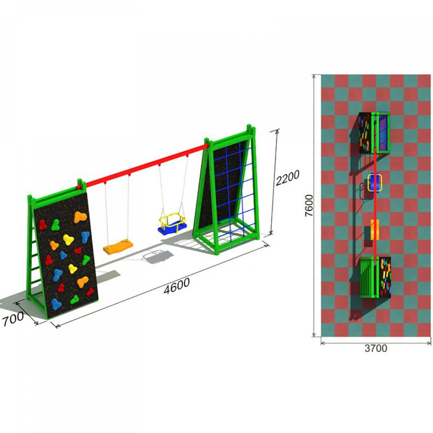 ДСК Качели Спорт 5.2 - вид 2