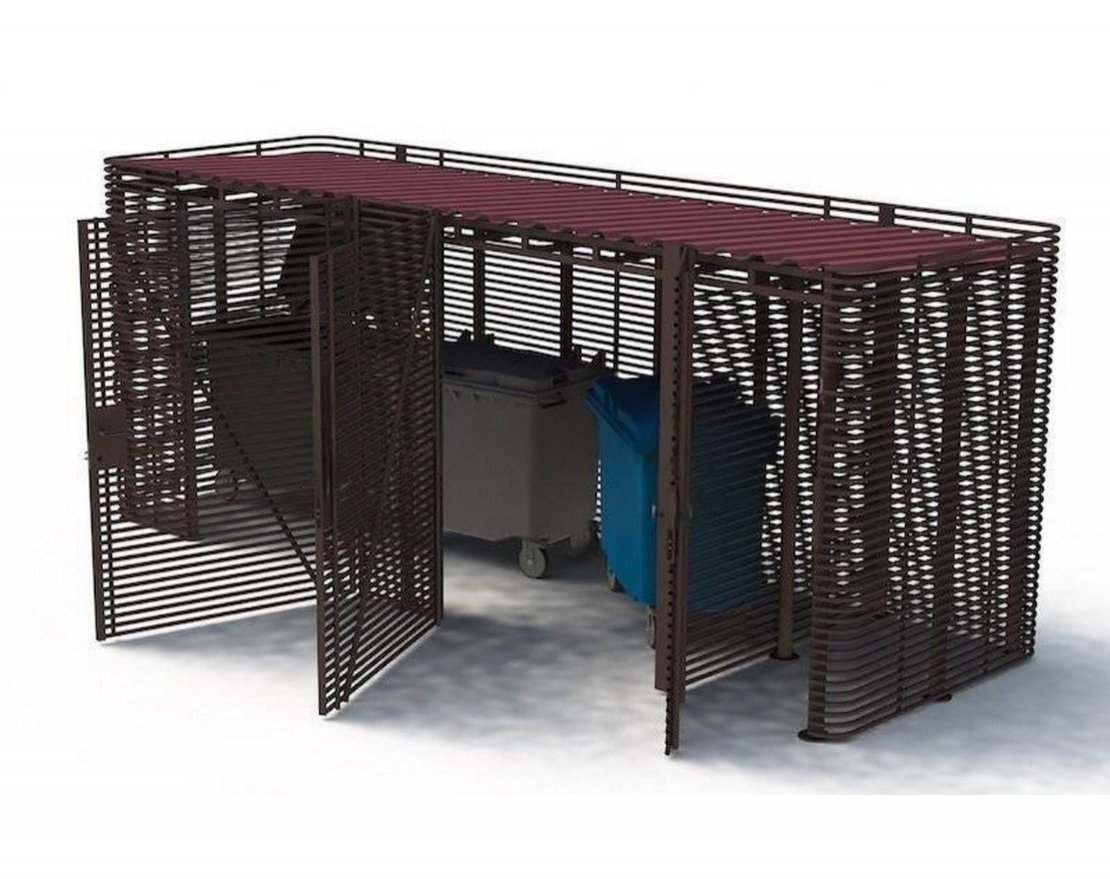 Контейнерная площадка для ТБО Долио 3 (2.8 м) - вид 2