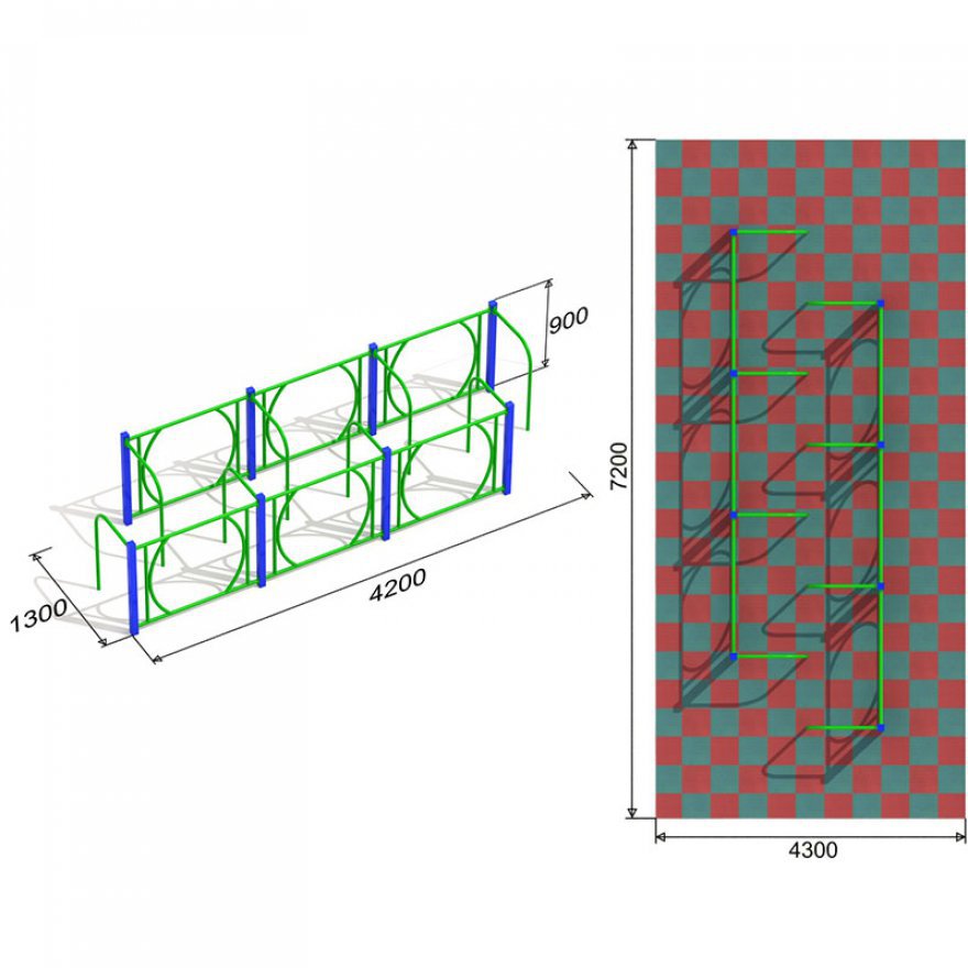 Лабиринт Зиг-заг BL - вид 2