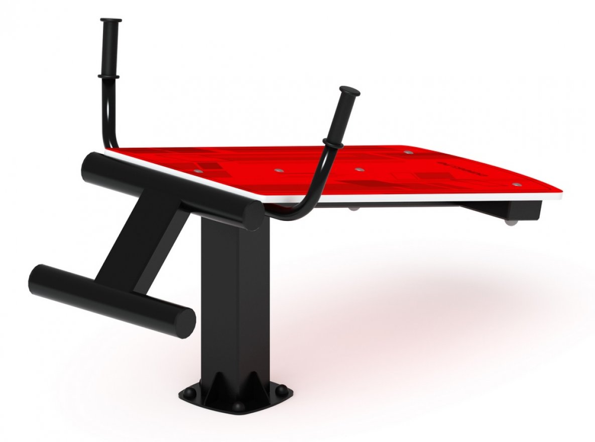 Уличная лавка для пресса Кранч 1 - вид 4