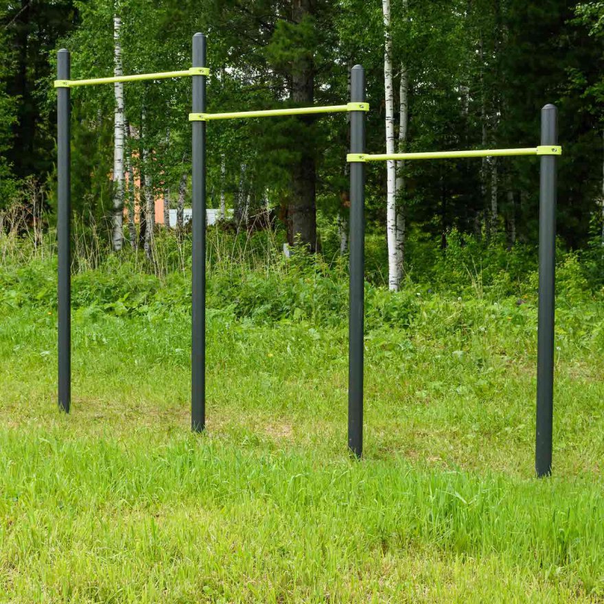 Перекладины разноуровневые для подтягивания из виса на высокой перекладине W211 GTO - вид 2