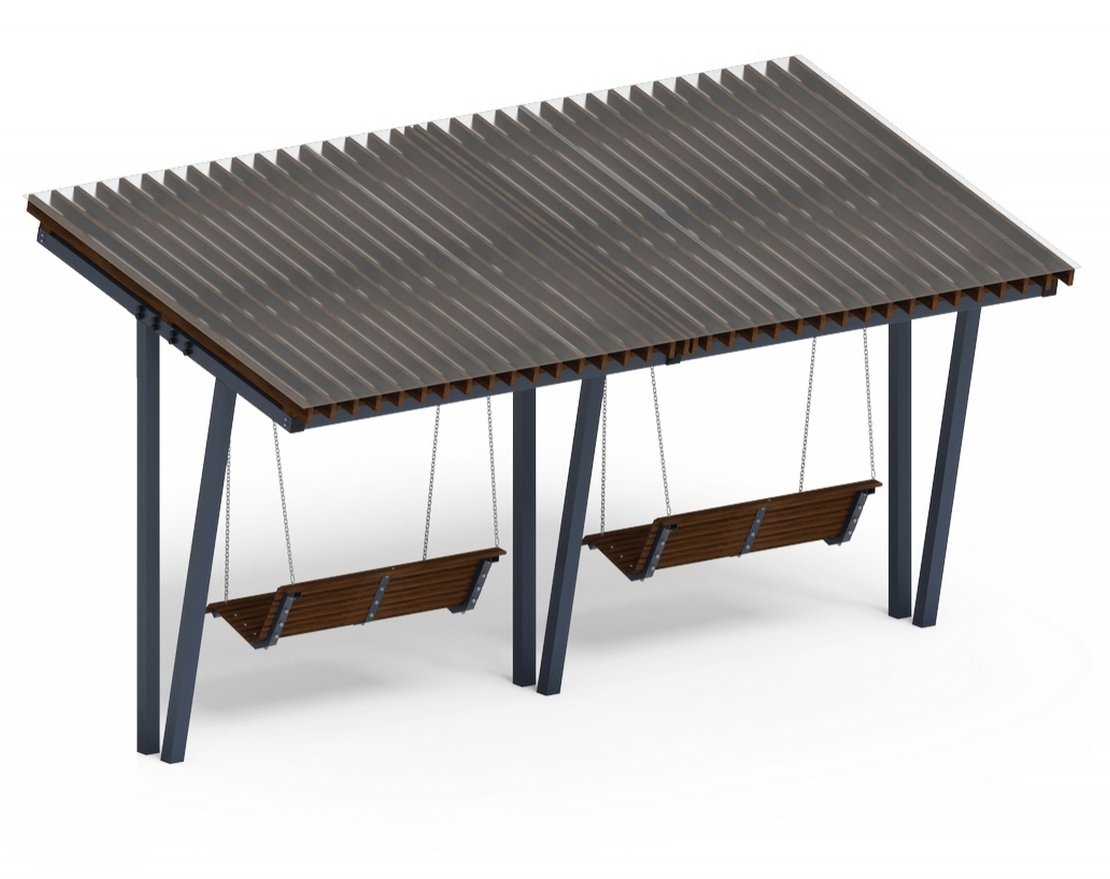 Пергола с диваном Joy - вид 2