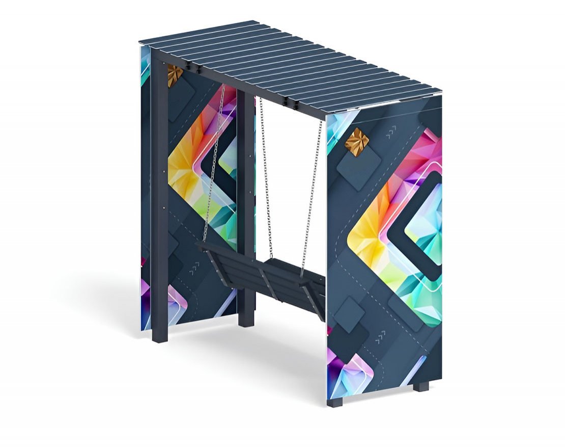 Пергола с диваном Гармония уюта-8 (без поликарбоната) - вид 2