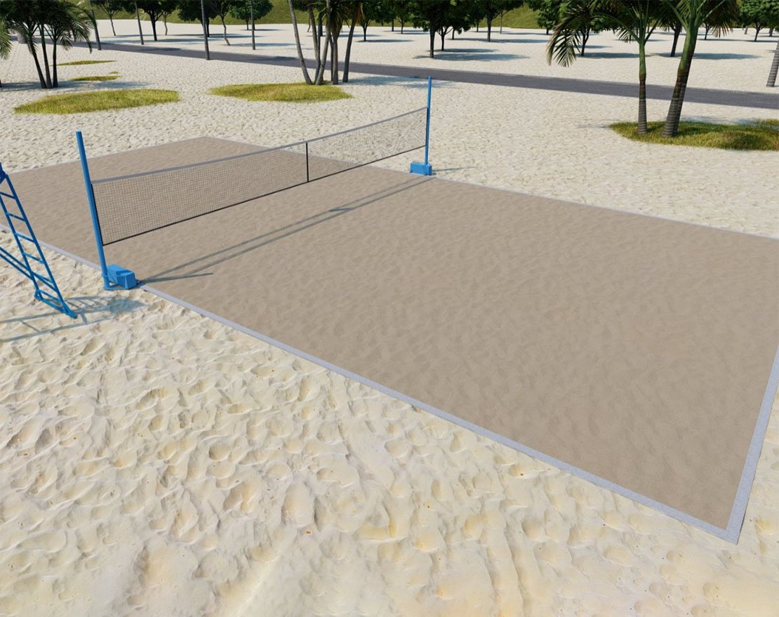 Пляжное спортивное оборудование TORUDA P-2 - вид 2