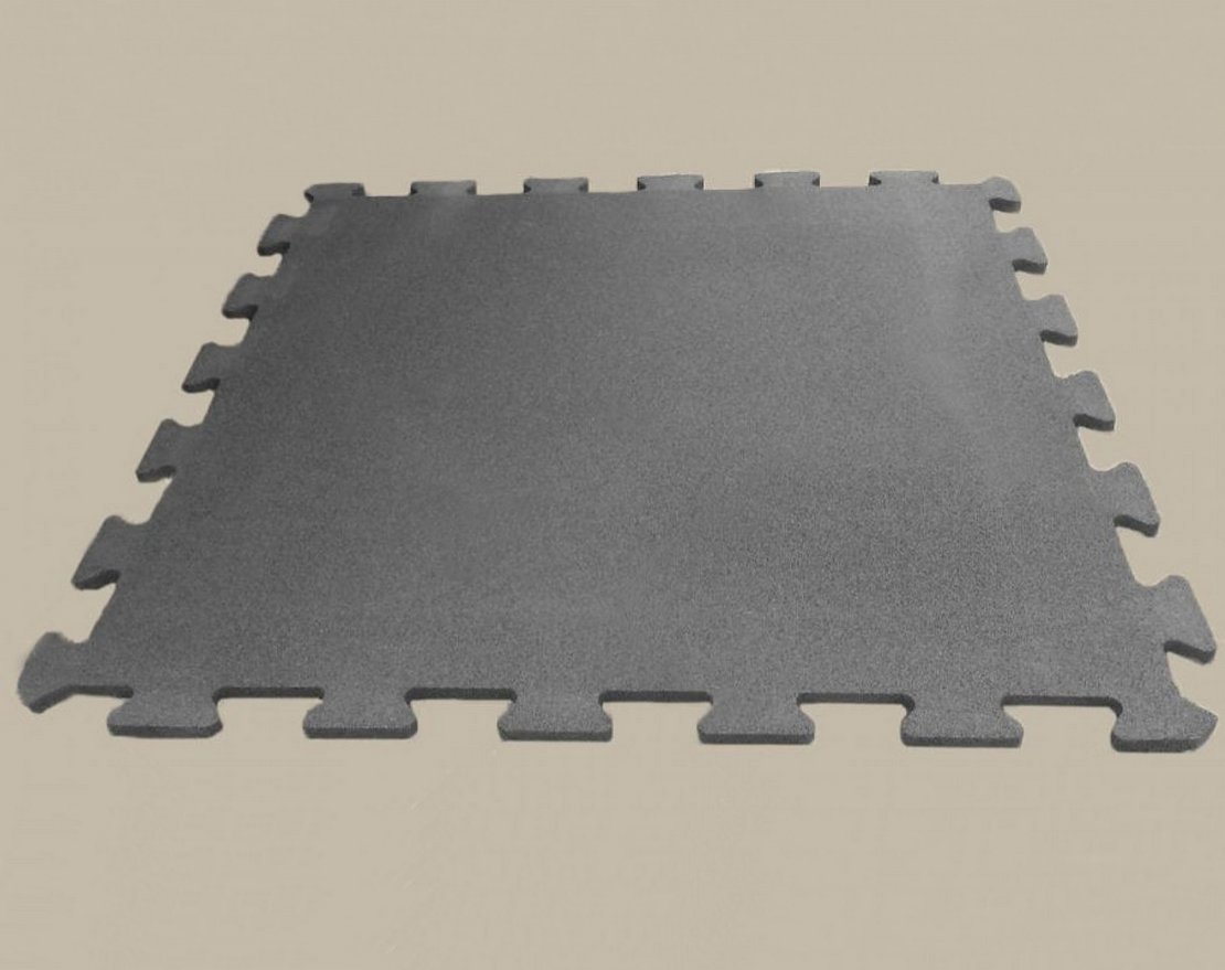 Резиновая плитка Puzzle 1000х1000 (10мм) с ровным основанием - вид 1