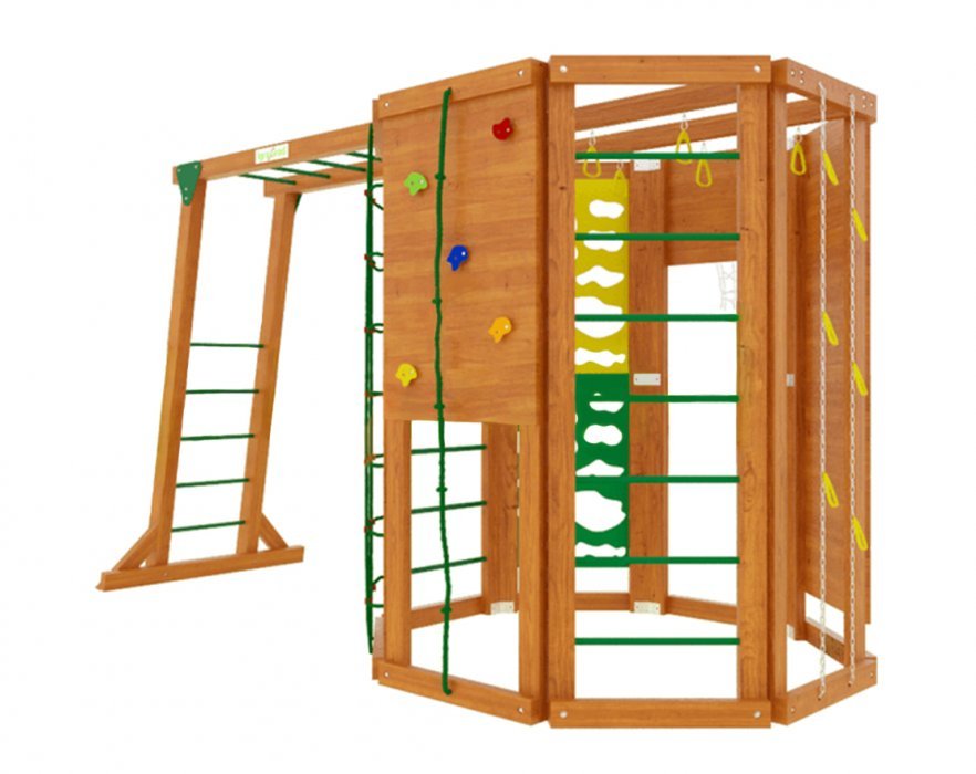 Спорткомплекс для улицы Воркаут с рукоходом - вид 1