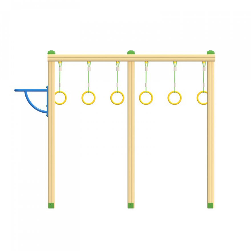 Спортивный комплекс Колечко ДСК 04260/И - вид 2