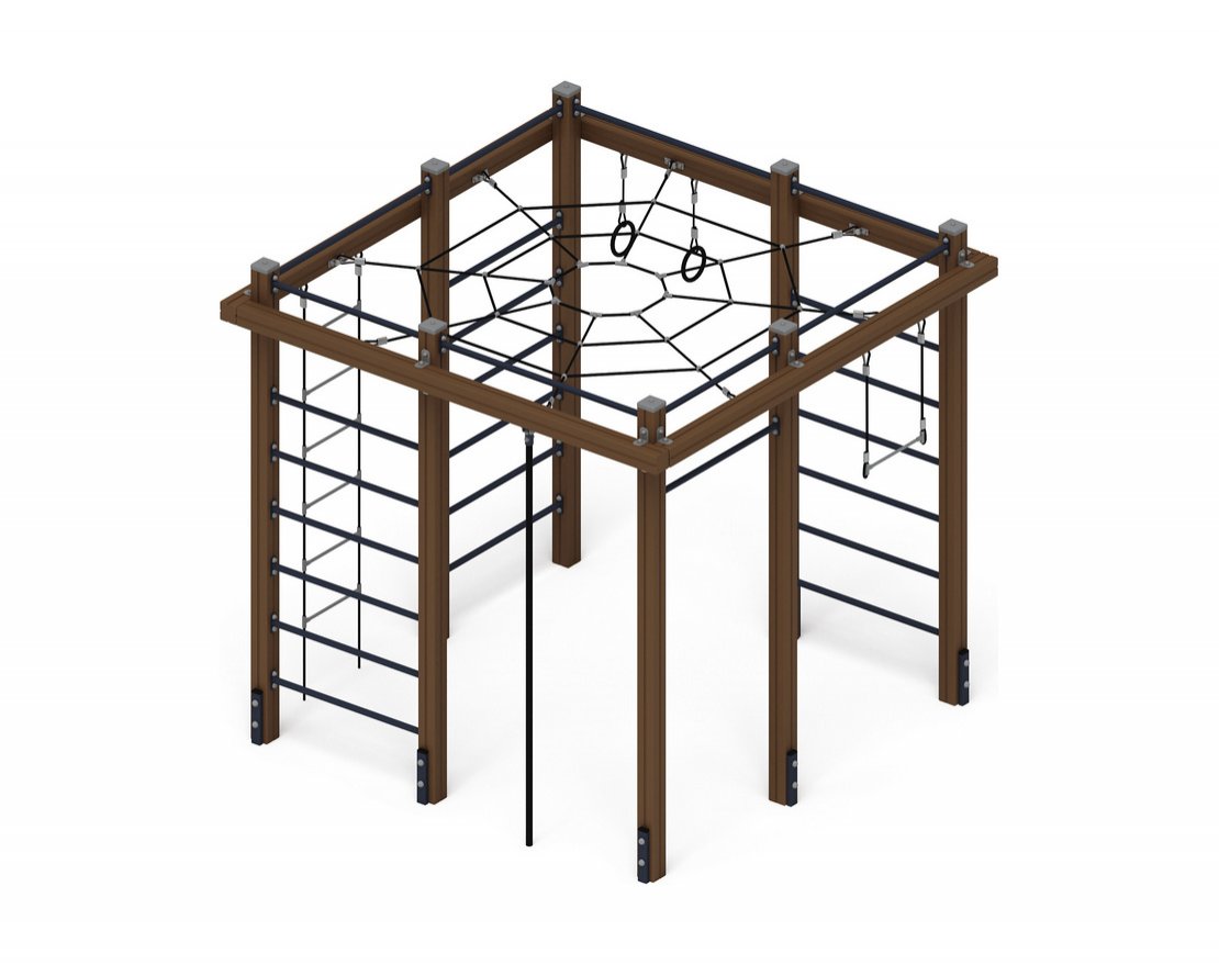 Детский спорткомплекс Тропа Тарзана-2 - вид 2