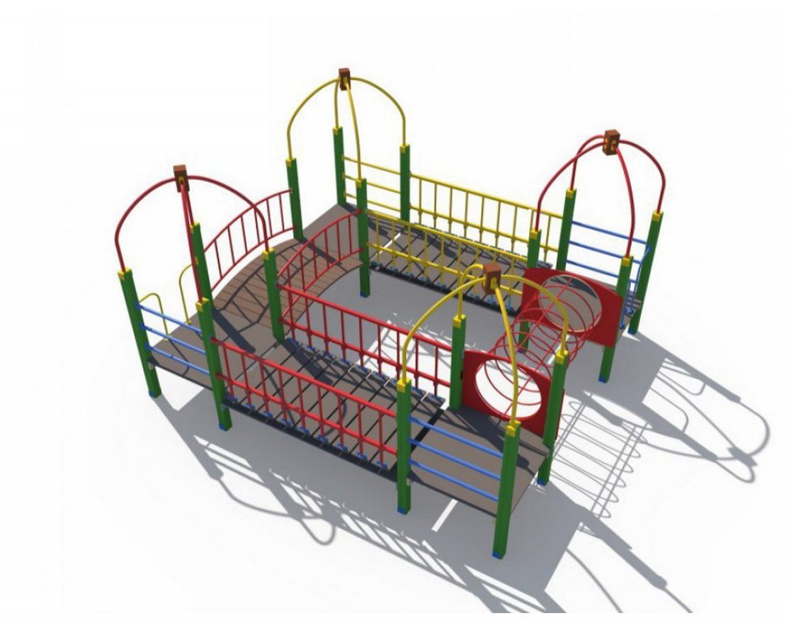 Спортивный комплекс Мостики ДСК 04370 - вид 2