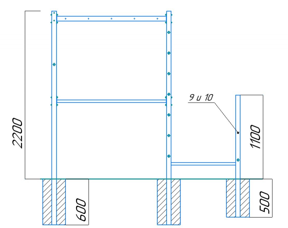 Спортивный комплекс Workout w08 - вид 2