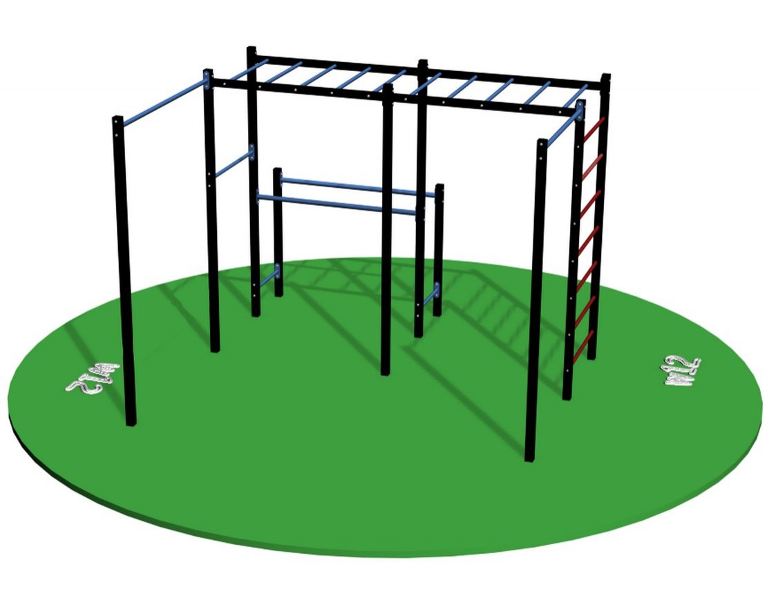 Спорткомплекс для улицы Workout w12 - вид 2