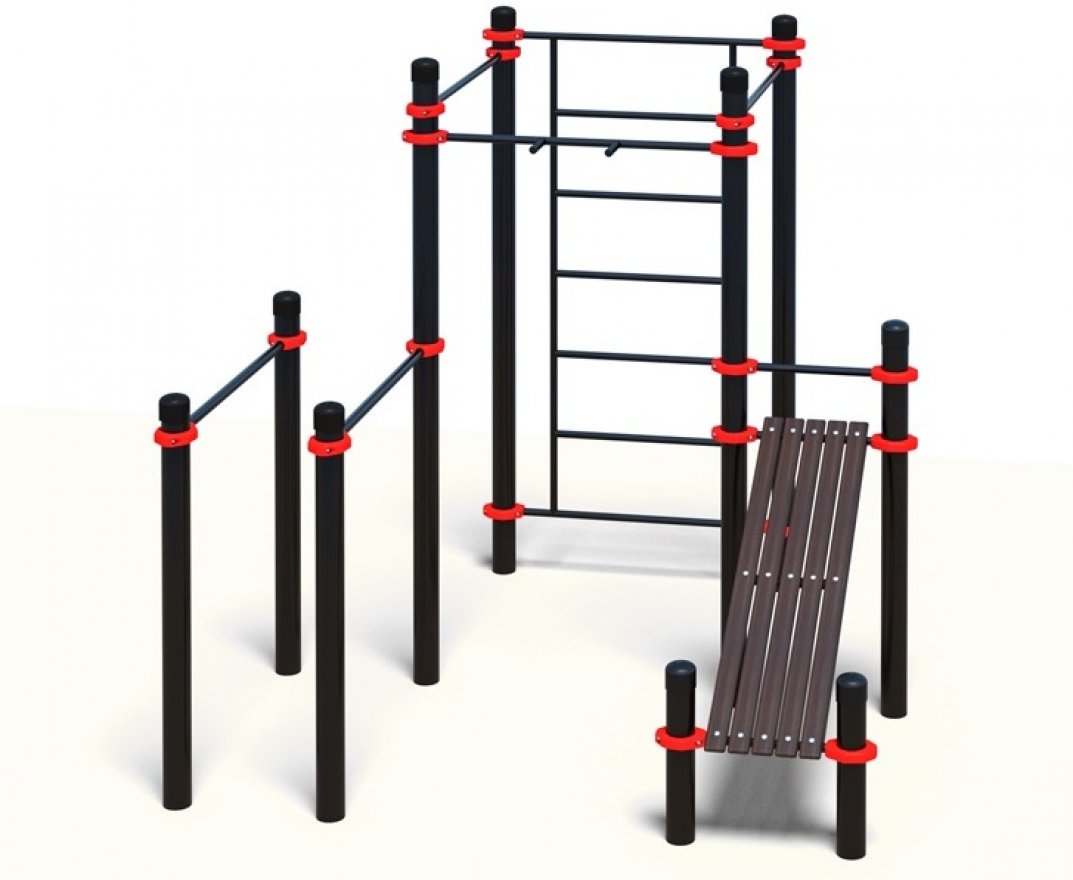 Спорткомплекс для улицы Универсал (PAW-44) - вид 2