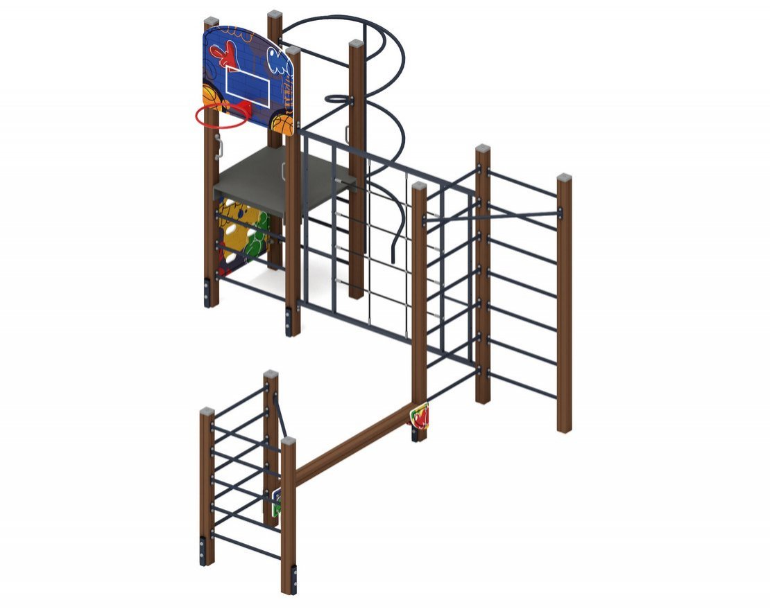 Спорткомплекс Крепыш 7 (Граффити) - вид 1