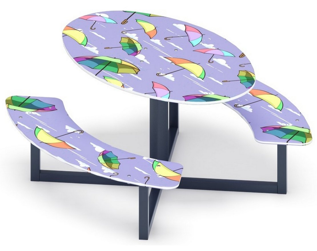 Столик детский  МФ 31.01.01-03 Зонтики