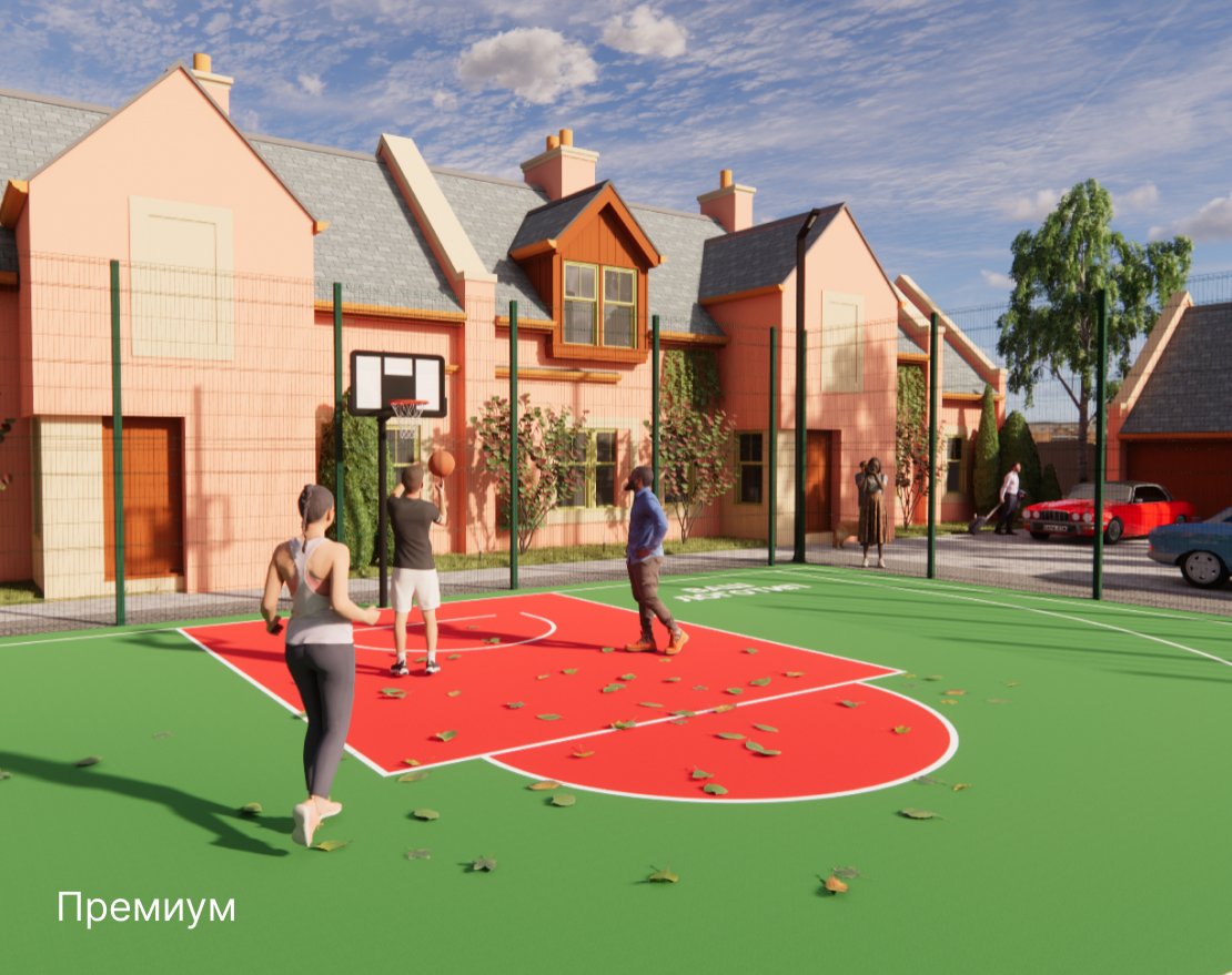 Площадка для стритбола TORUDA ST-1 (16х14,5, игровое поле 15х14) - вид 5