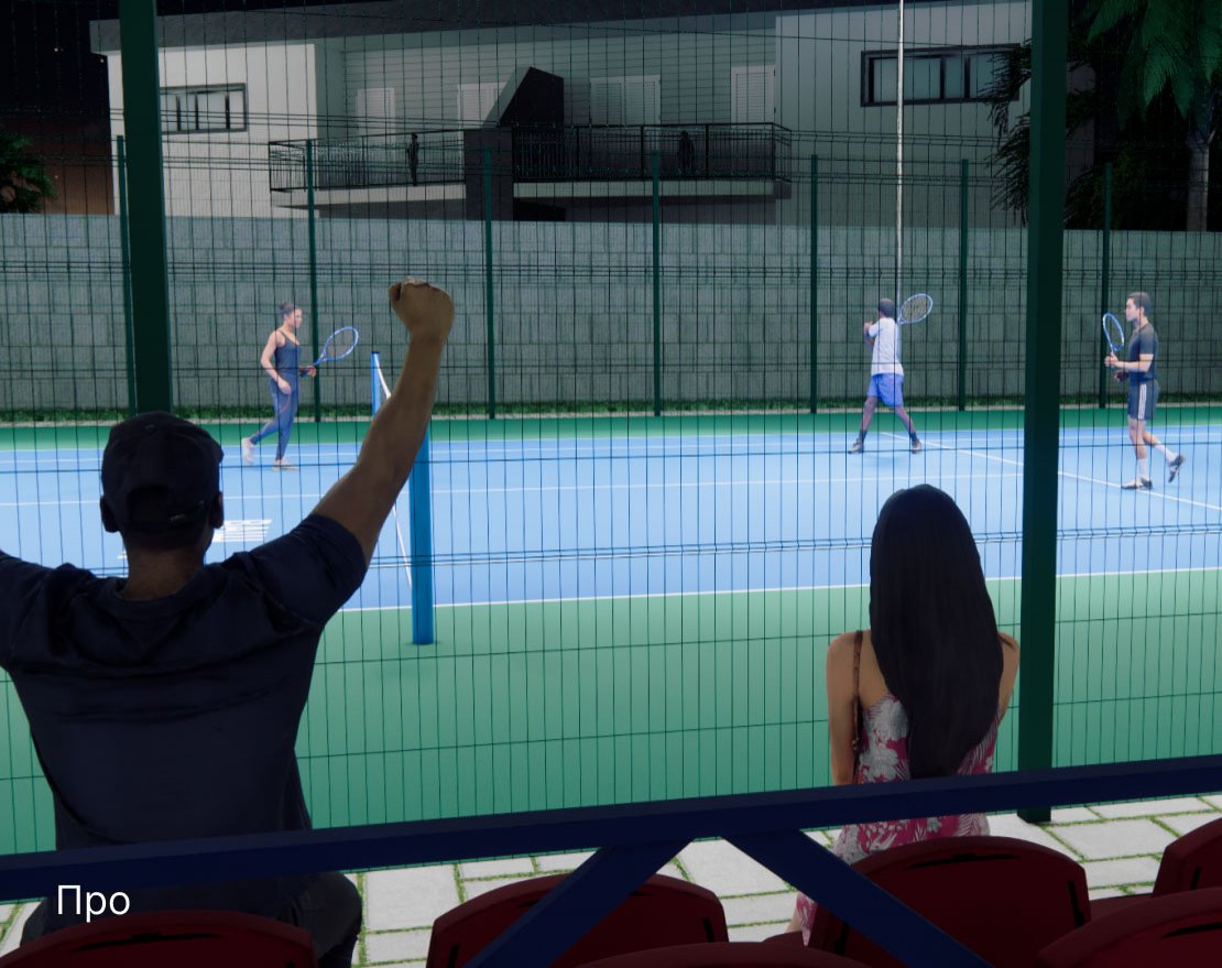 Корт для тенниса TORUDA T-1 HARD (37х19, игровое поле 24х11) - вид 6