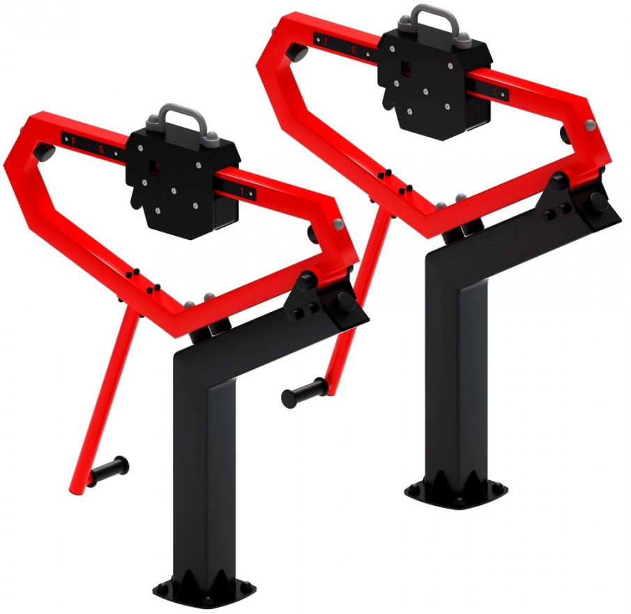 Уличный тренажер Приседания Тренинг 17 - вид 2