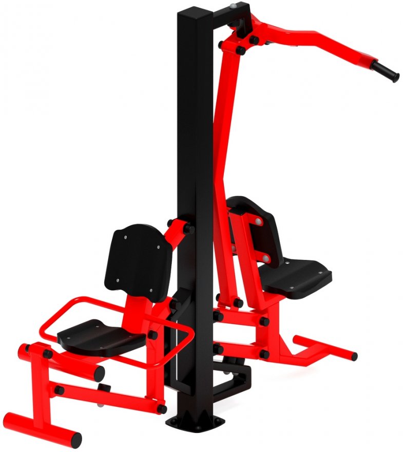 Уличный тренажер Верхняя тяга + флекс Тренировка 3 - вид 4