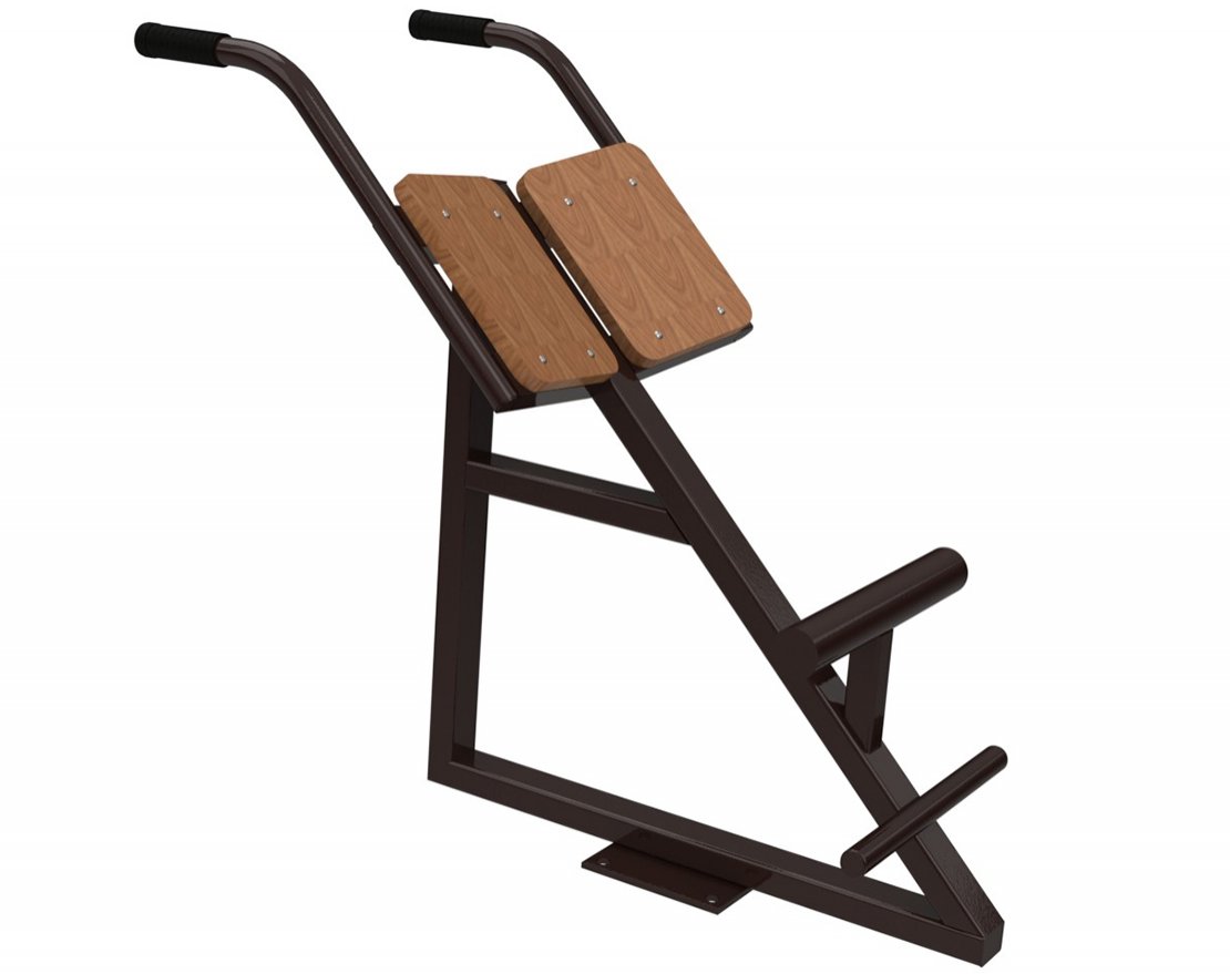 Уличный тренажер TORUDA «Гиперэкстензия 1» 4 - вид 2