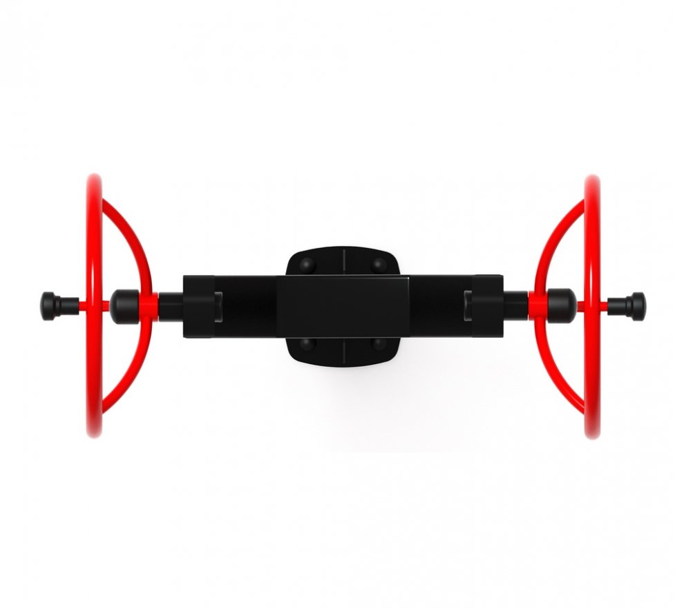 Тренажер для улицы Рули Тренировка 12 (положение сидя) - вид 4