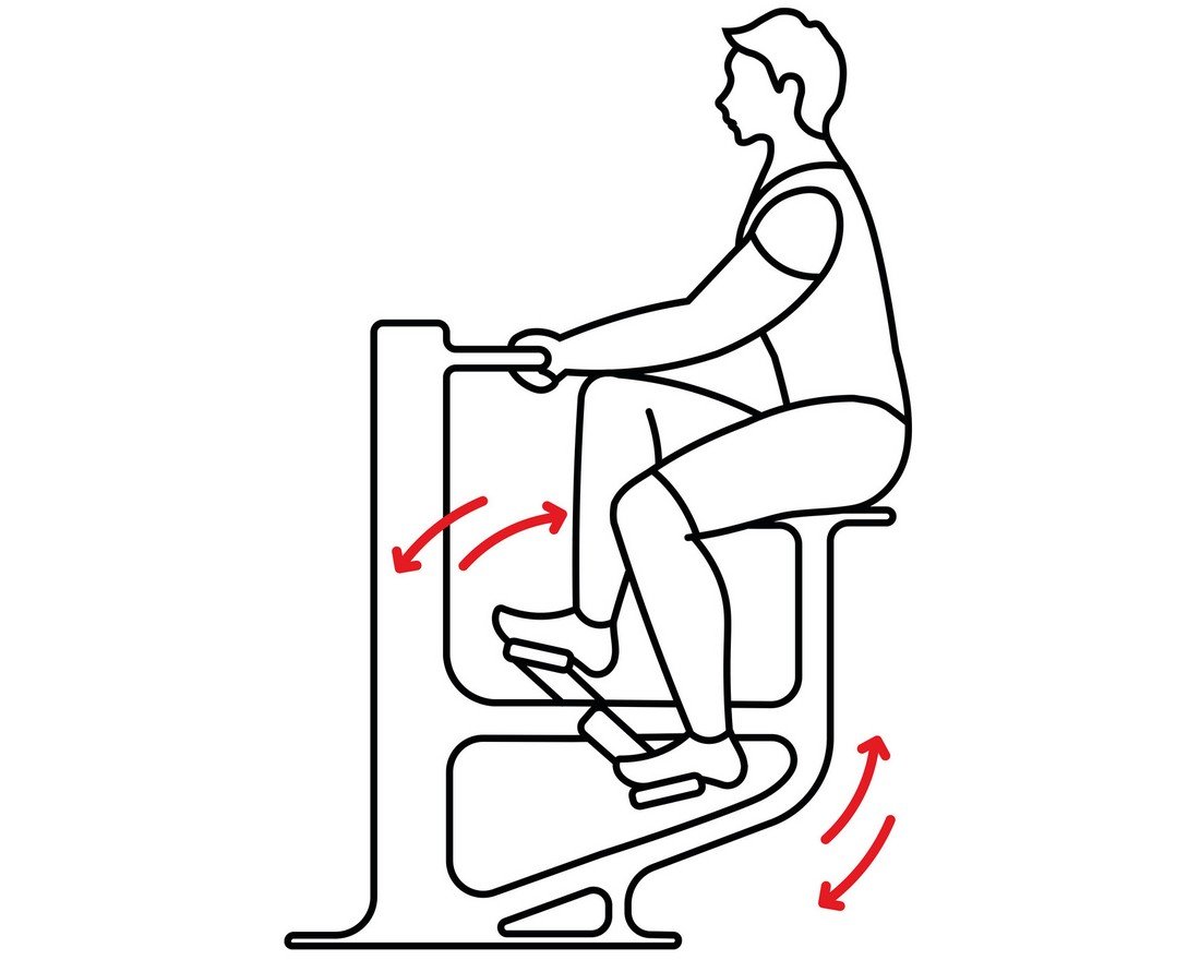 Уличный тренажер Ритм природы - вид 2