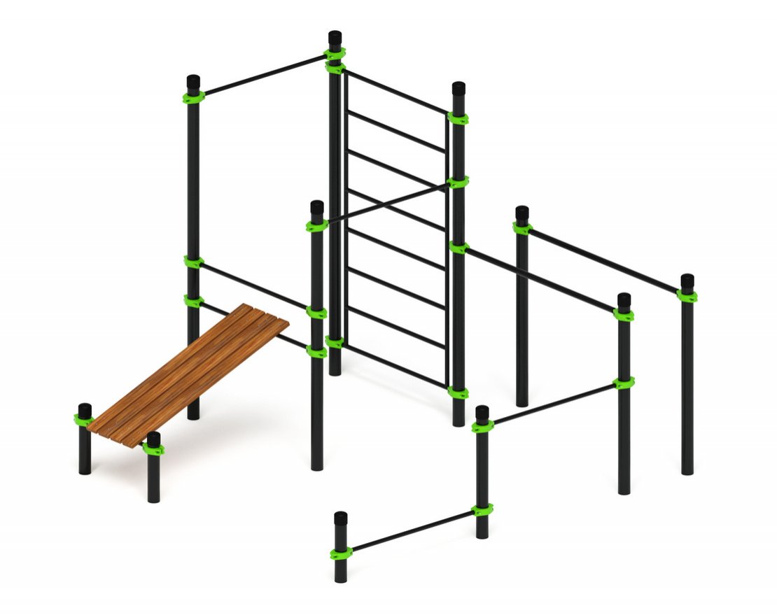 Уличный воркаут Тимворк 8 - вид 2