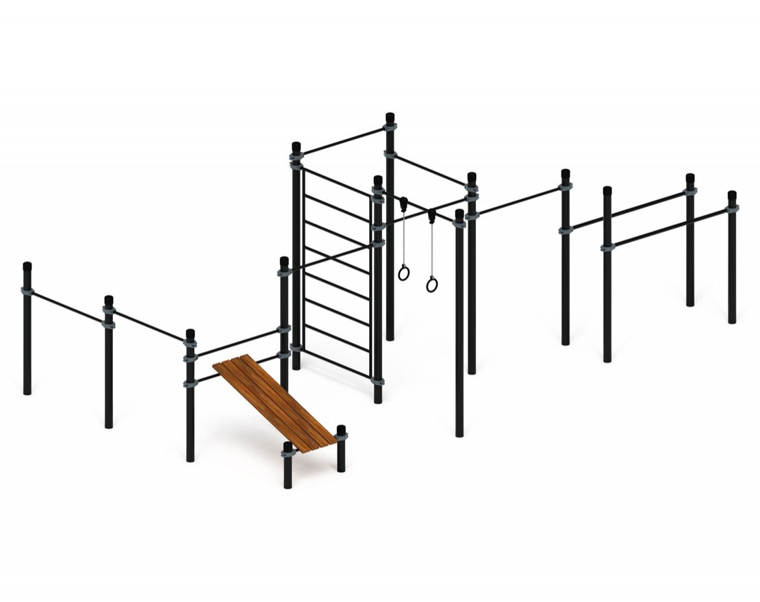 Уличный воркаут Тимворк 10 - вид 2